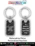 Maharashtra Police Personalised Keychain : ArmyNavyAir.com