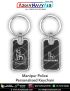 Manipur Police Personalised Keychain : ArmyNavyAir.com