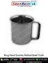 Stainless Steel Mug Double Walled Matt Finish : ArmyNavyAir.com