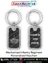 Mechanised Infantry Regiment Personalised Keychain : ArmyNavyAir.com