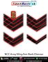 NCC Army Chevron : ArmyNavyAir.com