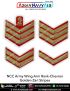 NCC Army Zari Chevron : ArmyNavyAir.com