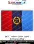 Personalised NCC Flag Embroidery : ArmyNavyAir.com