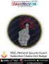 NSG Sudarshan Chakra Arm Badge: ArmyNavyAir.com