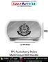 Puducherry Police Mufti Belt Buckle: ArmyNavyAir.com