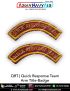 QRT | Quick Response Team Arm Title-Badge : ArmyNavyAir.com