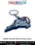 Rafale Aircraft Silicone Keychain : ArmyNavyAir.Com 