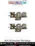 NCC SD Shoulder Title Badge : ArmNavyAir.com