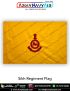 Indian Army Sikh Regiment Flag : ArmyNavyAir.com