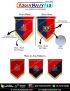 Personalised BSF Border Security Force T Pole Flag : ArmyNavyAir.com