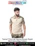 Tactical T-Shirt Multicam Half Sleeves : ArmyNavyAir.com