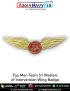 Top Men Team 51 Masters Of Intervention Wing Badge : ArmyNavyAir.com