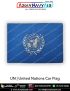 UN | United Nations Car Flag : ArmyNavyAir.Com