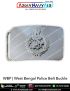 West Bengal Police Belt Buckle : ArmyNavyAir.com