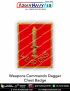 Weapons Commando Dagger Chest Badge : ArmyNavyAir.com