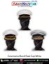 Band Peak Cap for Ceremonial : ArmyNavyAir.Com