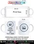 Personalised Coffee Mugs with Uttar Pradesh Police : ArmyNavyAir.com