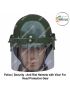 Police|Security - Anti Riot Helmets With Visor For Head Protective Gear