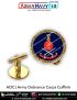 Indian Army AOC Cufflinks : ArmyNavyAir.com