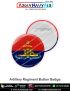 Personalised Artillery Regiment Button Badge : ArmyNavyAir.com