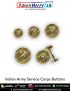 Indian Army ASC Buttons : ArmyNavyAir.com