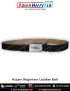 Assam Regiment Leather Belt : ArmyNavyAir.com