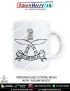 Personalised Coffee Mugs With Assam Rifles logo