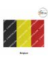 International-National Flag Of Your Country (All - Europe Country Flags ) Indoor- Outdoor : Chughs Navyug -Belgium