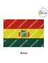 International-National Flag Of Your Country (All - South America Country Flags ) Indoor- Outdoor : Chughs Navyug -Bolivia-H 2' x W 3'