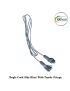 Bugle Cord (Sky Blue) With Tassle -Fringe :Navyug India