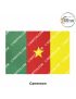 International-National Flag Of Your Country (All - Africa Country Flags ) Indoor- Outdoor : Chughs Navyug -Cameroon