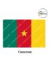 World Flag|All Country National - International Flag-Cameroon-Size in Feet H 4' x W 6' 