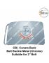 CB Security Uniform Belt Buckle (Nationalised Bank Of India) Canara Bank Buckle Metal (Chrome) Is ( Suitable For 2