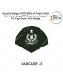 Security Badge (CASCADE) oF Fabric-Cloth (Universal Logo OR Customised Logo ) For Cap-Chest -Arm Badge-CASCADE Design 3-2 Inch Height