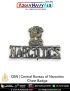 CBN | Central Bureau of Narcotics Chest Badge (Brass-Gilt) : ArmyNavyAir.com