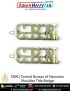 CBN | Central Bureau of Narcotics Shoulder Title- Badge (Brass-Gilt) : ArmyNavyAir.com