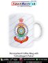 Personalised Coffee Mugs With Chhattisgarh Police : ArmyNavyAir.com