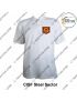 CISF T Shirt|Central Industrial Security Force HQ|Frontier | Sector-STEEL SECTOR