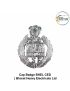BHEL Security Uniform Cap Badge (Public Sector Unit) Bharat Heavy Electricals Limited Security Force Cap Badge  With Ashoka Emblem Metal (Chrome)  