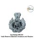 Andaman & Nicobar Island Police | India Reserve Battalion - IRBn A & N Uniform Metal Cap Badge Chrome H 40mm x W 35mm : Chughs Navyug
