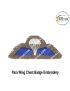 Indian Army-Military Parachute Para Wing-Jump Wings Embroidery Chest Badge 