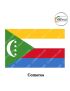 World Flag|All Country National - International Flag-Comoros-Size in Inches H 12