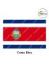 International-National Flag Of Your Country (All - North America Country Flags ) Indoor- Outdoor : Chughs Navyug -Costa Rica-H 2' x W 3'