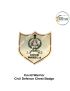 Covid Warrior Civil Defence Chest Badge