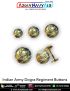 Indian Army Dogra Regiment Buttons : ArmyNavyAir.com