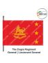 Indian Army Lancer Flag -Vehicle Flag (Army Infantry Regiments) | Indian Military Stiffener Flag with Double Side Logo (9