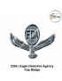 Security Cap Badge EDA | Eagle Detective Agency