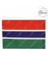 International-National Flag Of Your Country (All - Africa Country Flags ) Indoor- Outdoor : Chughs Navyug -Gambia