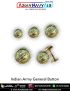 Indian Army General Buttons : ArmyNavyAir.com