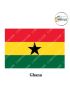 International-National Flag Of Your Country (All - Africa Country Flags ) Indoor- Outdoor : Chughs Navyug -Ghana